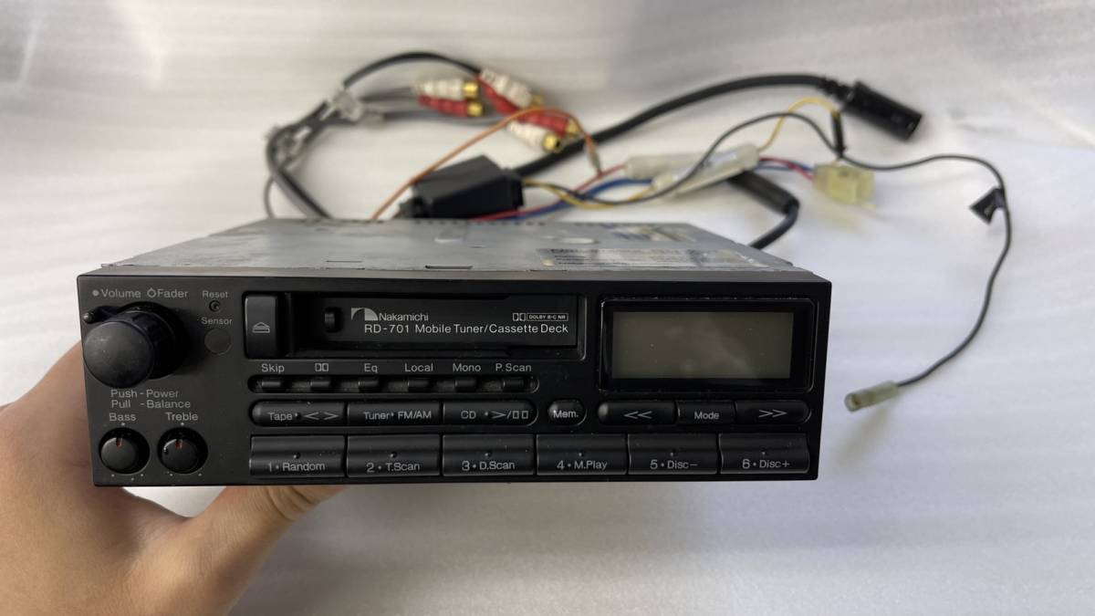 ナカミチRD-701 CDチェンジャーセット ナカミチ カセットデッキ RD-701 Nakamichi ナカミチ RD-701 カセット