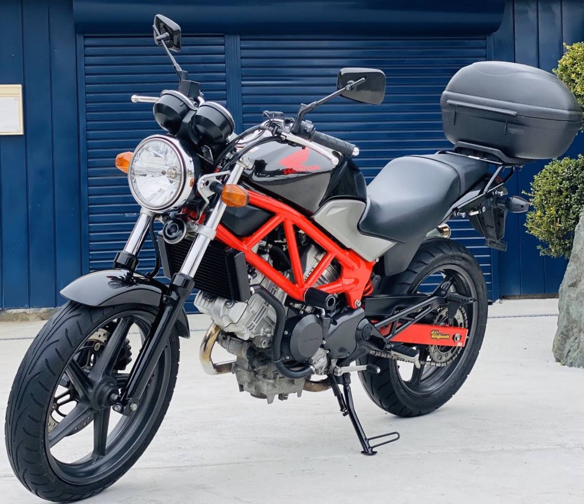 HONDA VTR250-2 MC33-140- 10511㎞ ETC付 鍵付リアケース(126cc-250cc