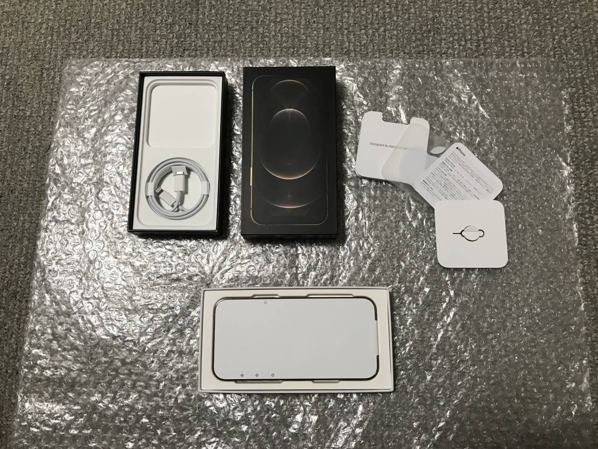 新品、未使用 Apple iPhone 12 Pro 512GB ゴールド 国内版SIMロック
