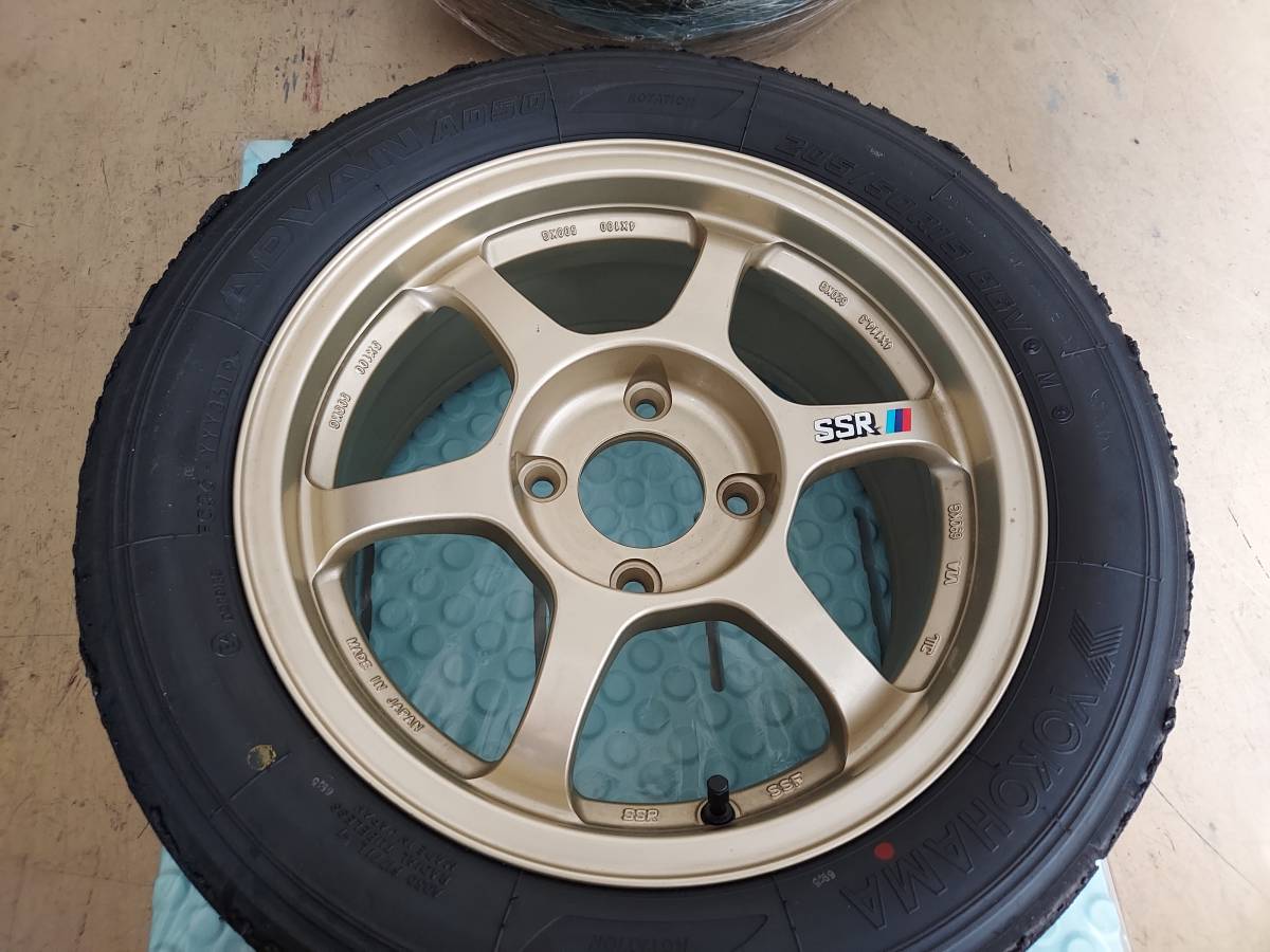 スピードスター　SSR TYPE-C　4H114.3 15×7J　オフセット+30 アルミホイール　中古1本　シビック