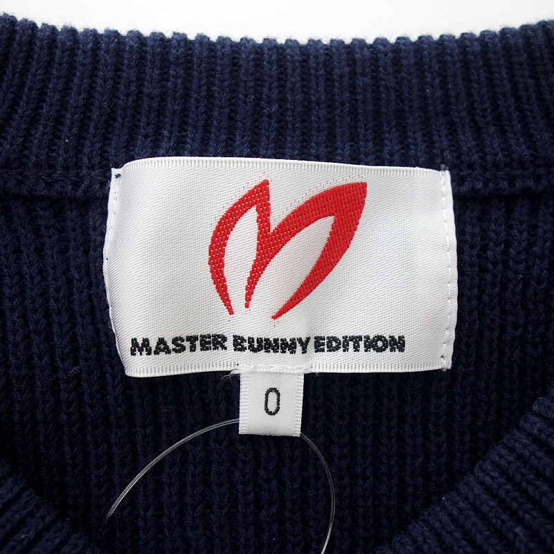 マスターバニーエディション/MASTER BUNNY EDITION ゴルフ ロゴ ニット