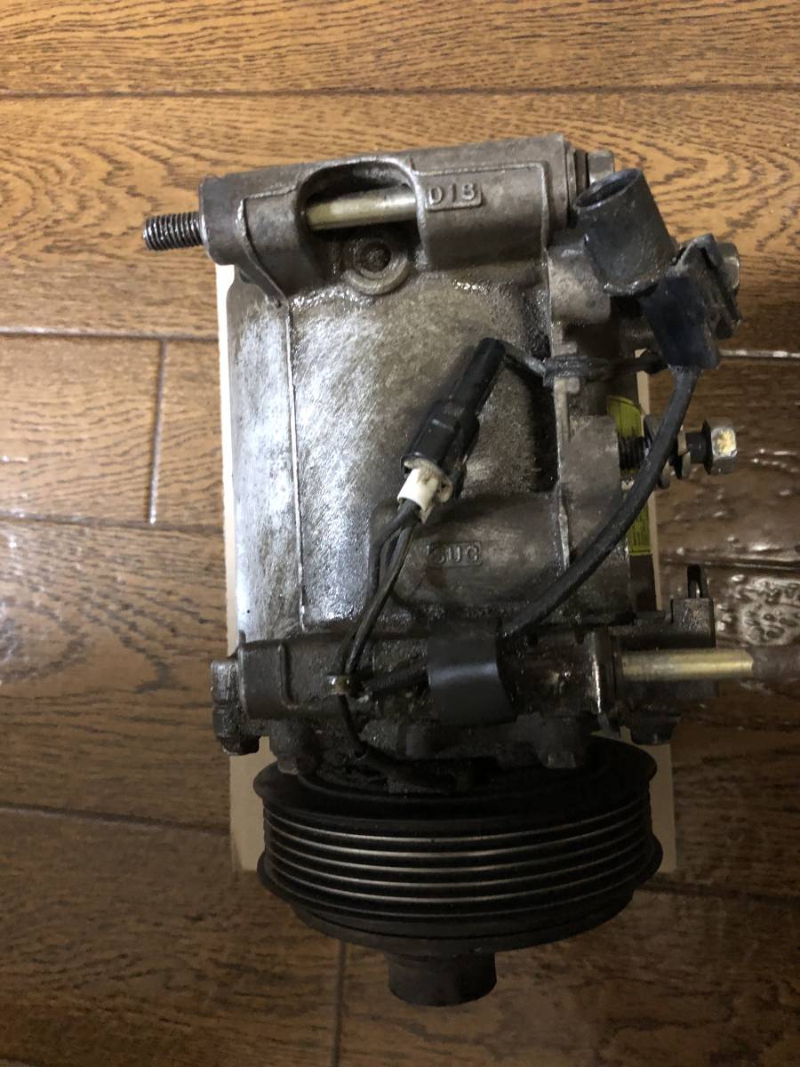 純正 CT9A エアコン エアコンコンプレッサー コンプレッサー ランサーエボリューション7 4G63 AC CT9W 0 ワゴン エボ 1 実働 | GTNET札幌