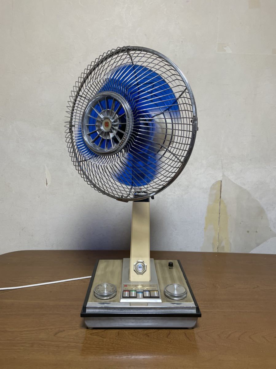 昭和レトロ 扇風機 ナショナル松風 高級お座敷羽 松下電器(扇風機