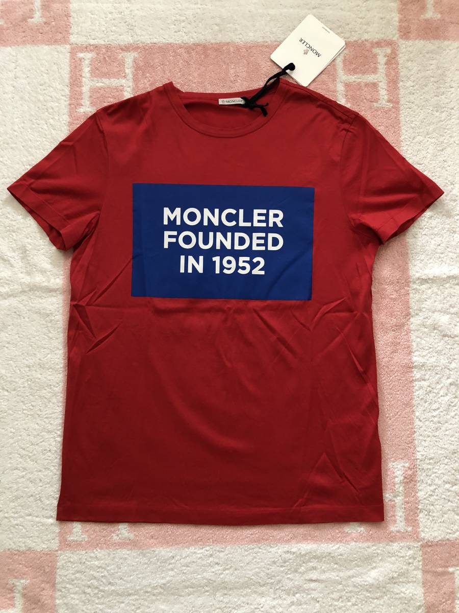 品質保証，正規保証 MONCLER モンクレール 半袖 Tシャツ Mサイズ(その他)｜売買されたオークション情報、yahooの商品情報をアーカイブ公開 - オークファン 男性用