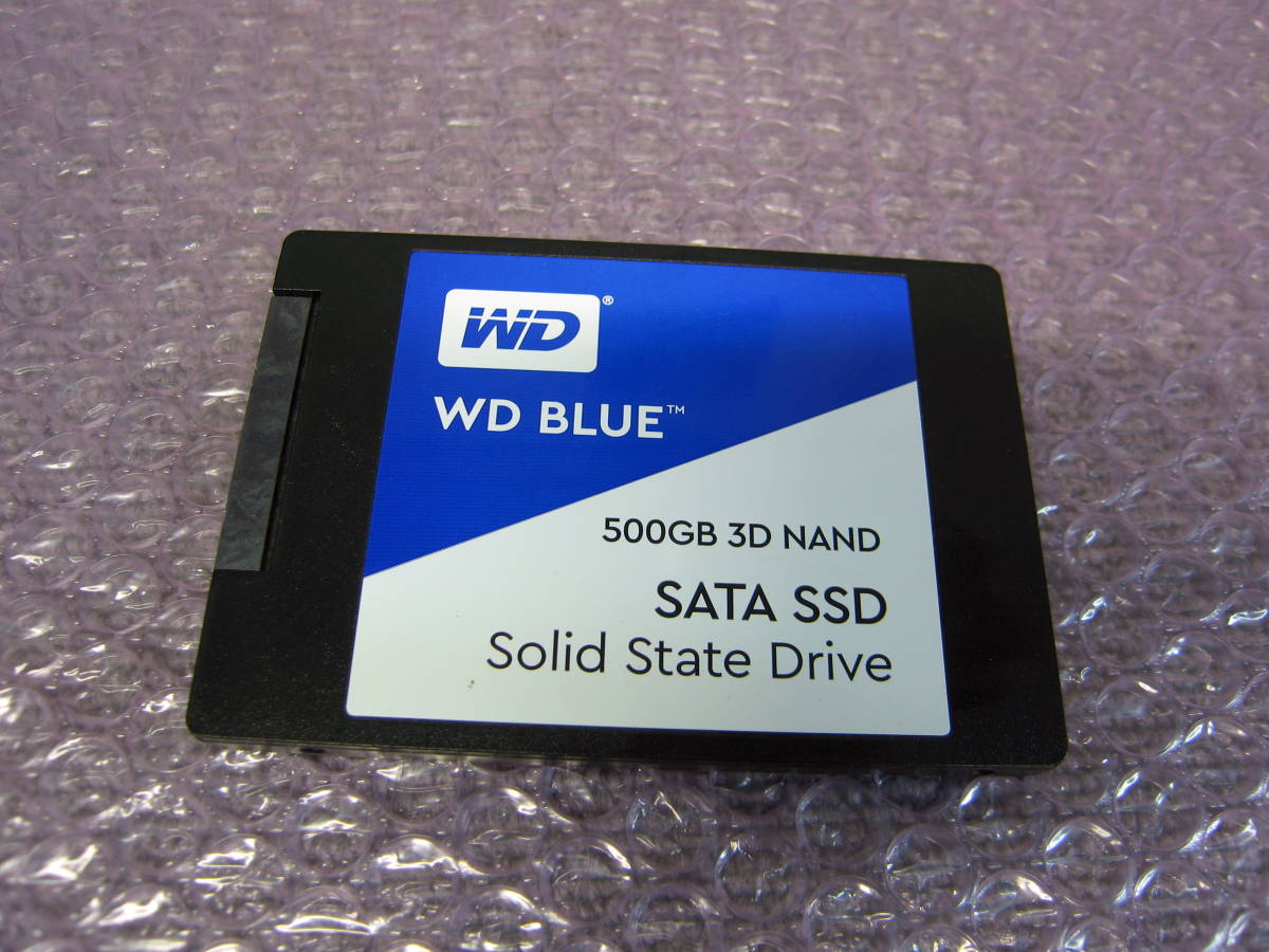 ◎WesternDigital SSD WDS500G2B0A-00SM50 500GB 中古品 クリック