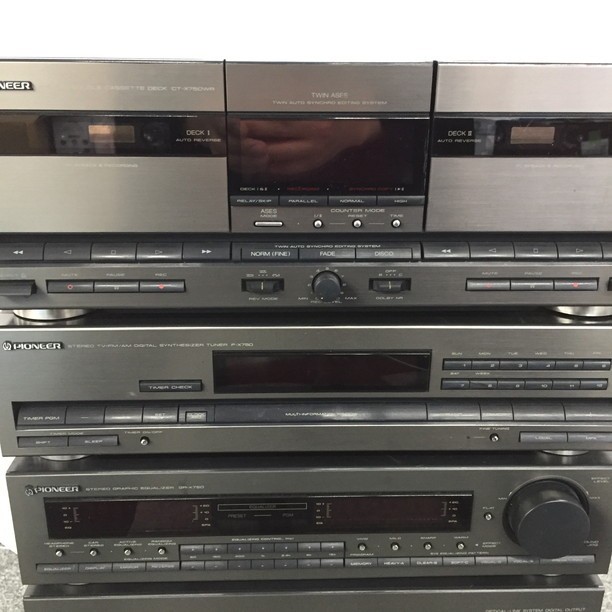 1525834】PIONEER パイオニア オーディオ5点セット A-X750、GR