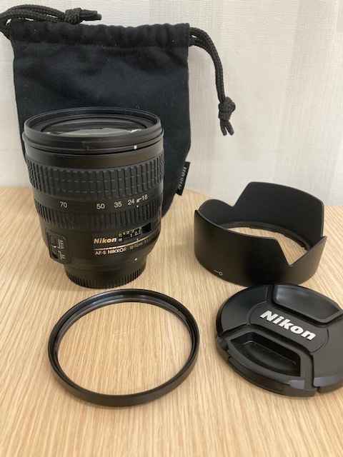  長 7298 NIKON ニコン AF-S NIKKOR 18-70mm 1：3.5-4.5G ED ニッコール(ニコン)｜売買されたオークション情報、yahooの商品情報をアーカイブ公開 - オークファン ニコン