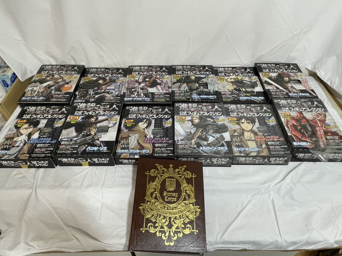 進撃の巨人 公式フィギュアコレクション 月刊 (講談社シリーズMOOK) Vol.12 進撃の巨人公式フィギュアコレクション│講談社 12巻 超大型巨人 ウォールジオラマ - 公式フィギュアコレクション｜定期購読 雑誌のFujisan Vol.2 ミカサ・アッカーマン(立体機動Ver.) Vol.3 ジャン・キルシュタイン(立体機動Ver.)