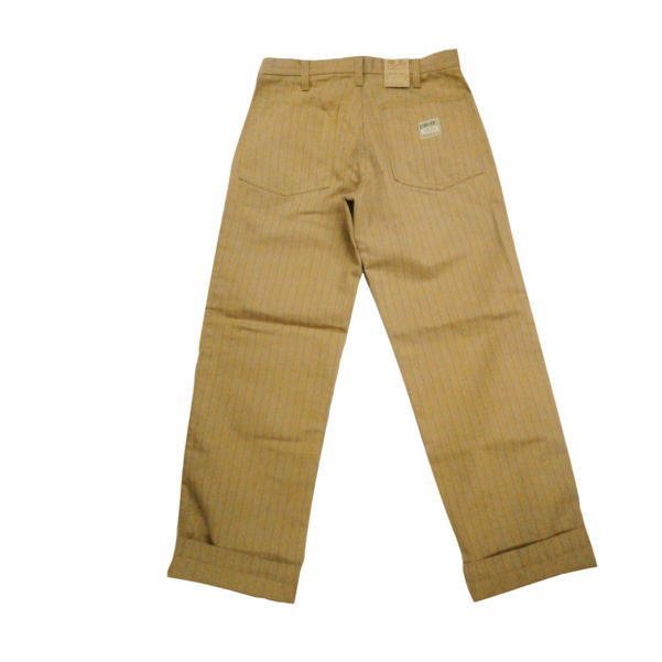 児島ジーンズ KOJIMA GENES ワークパンツ RNB-1328 コークストライプ ベイカーパンツ ベージュ 日本製 W32(83cm)新品 KOJIMA GENES 児島ジーンズ ALLS 日本製 ワークパンツ公式通販