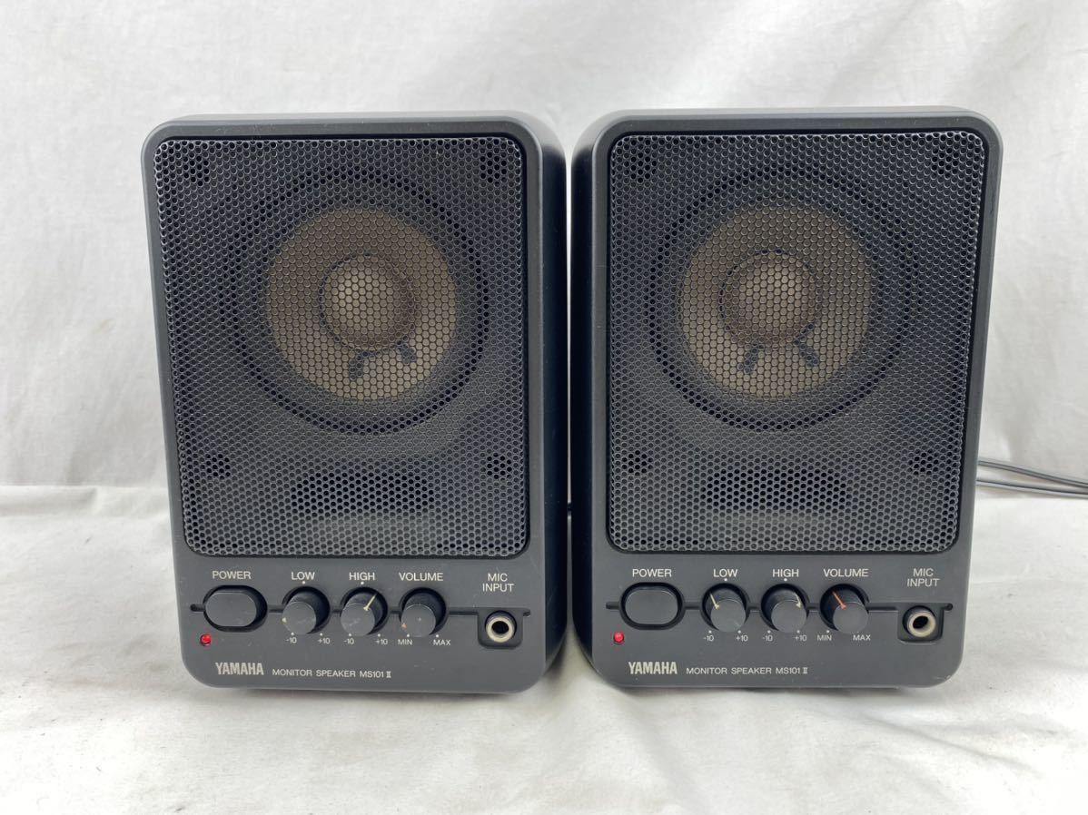 YAMAHA ヤマハ MONITOR SPEAKER モニタースピーカー MODEL MS101Ⅱ