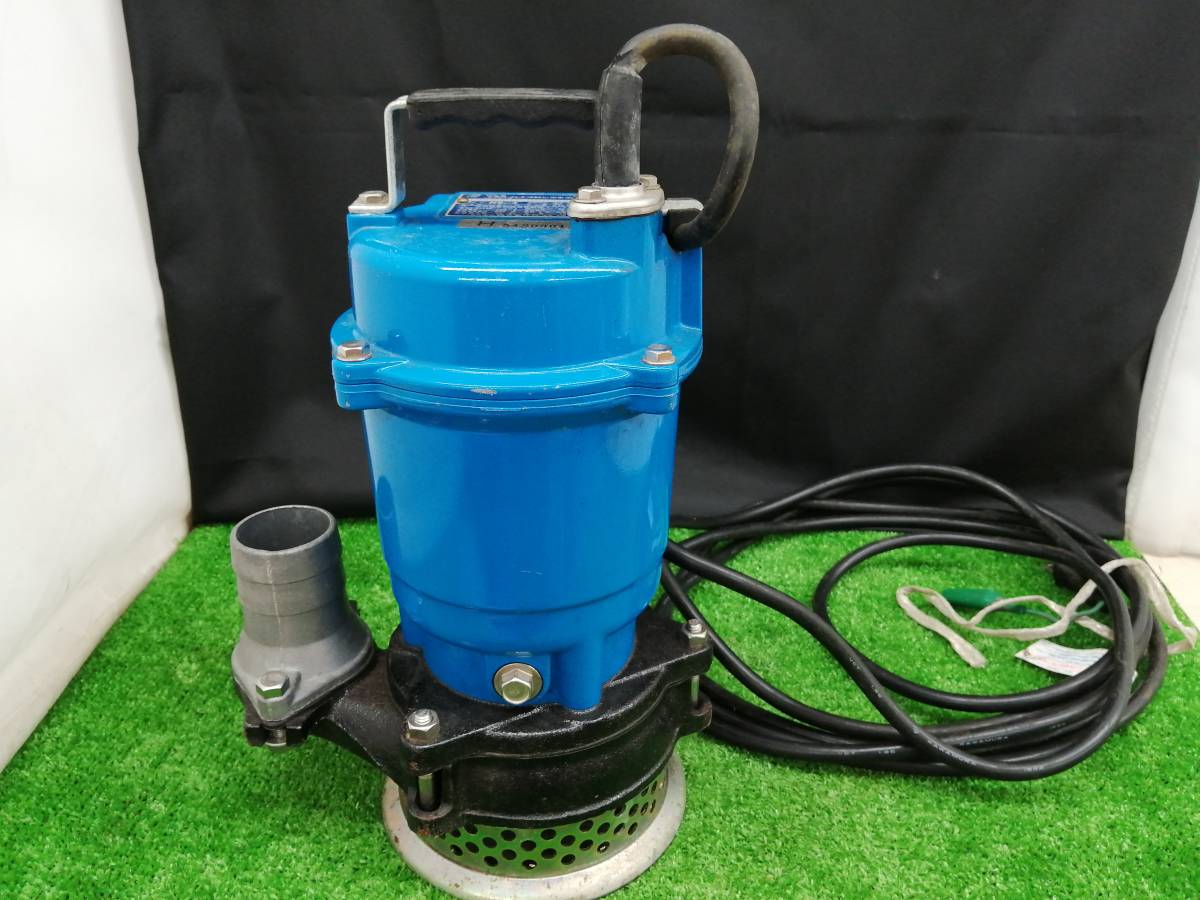 激安大特価，送料無料 品 鶴見製作所 小型汎用 水中ポンプ 口径 50mm HS3-4(ポンプ)｜売買されたオークション情報、yahooの商品情報をアーカイブ公開 - オークファン ポンプ