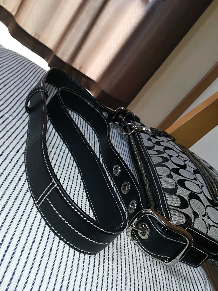 正規品 超美品 COACH(コーチ) 男女兼用 メンズ 牛革 キャンバス 