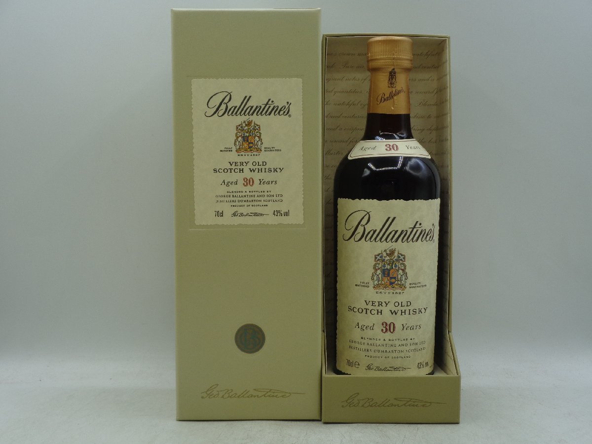 Ballantine's 30年 ブレンデッドスコッチウイスキー未開封