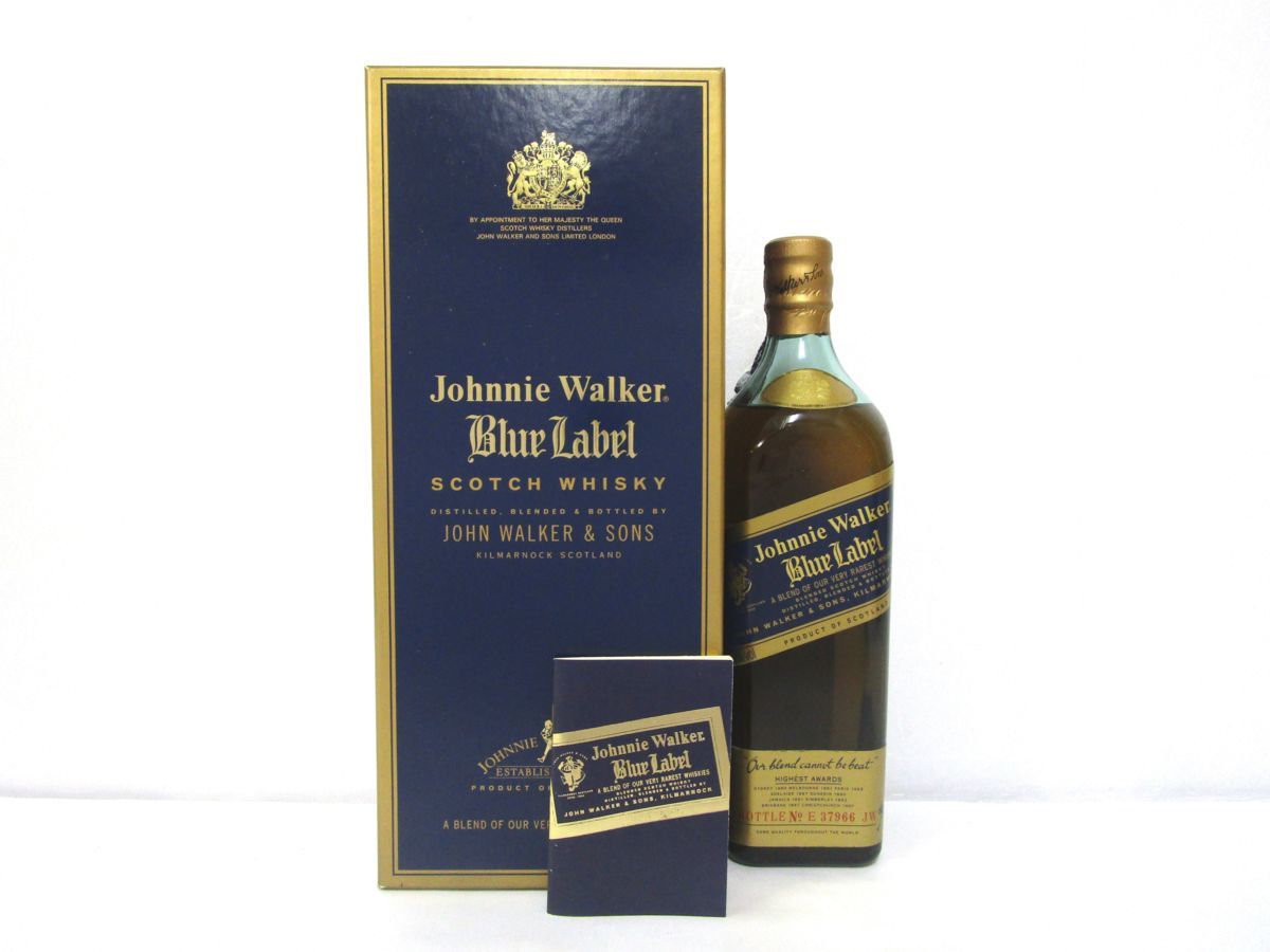 古酒 未開栓 Johnny Walker ジョニー ウォーカー ブルーラベル SCOTCH