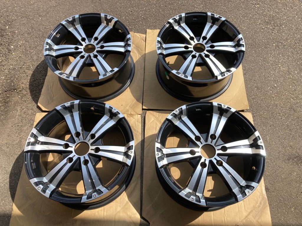 FADI K2アルミホイール 17インチ 8J 6穴 プラド150 等に スタッドレス 
