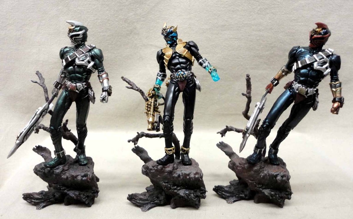 S.I.C. 匠魂 仮面ライダー響鬼 7体セット 威吹鬼 轟鬼 ヒビキクレナイ 