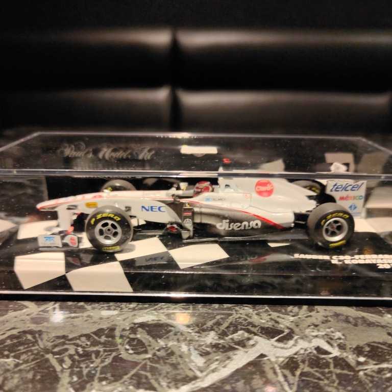 MINICHAMPS 1/43 ザウバー C30 フェラーリ セルジオ・ペレス 2011