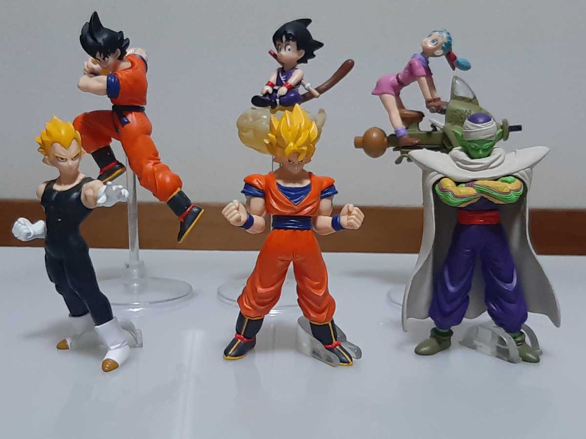 ドラゴンボールZ HG 1 ~激闘！最大奥義元気玉編~ 全6種 台紙付き 