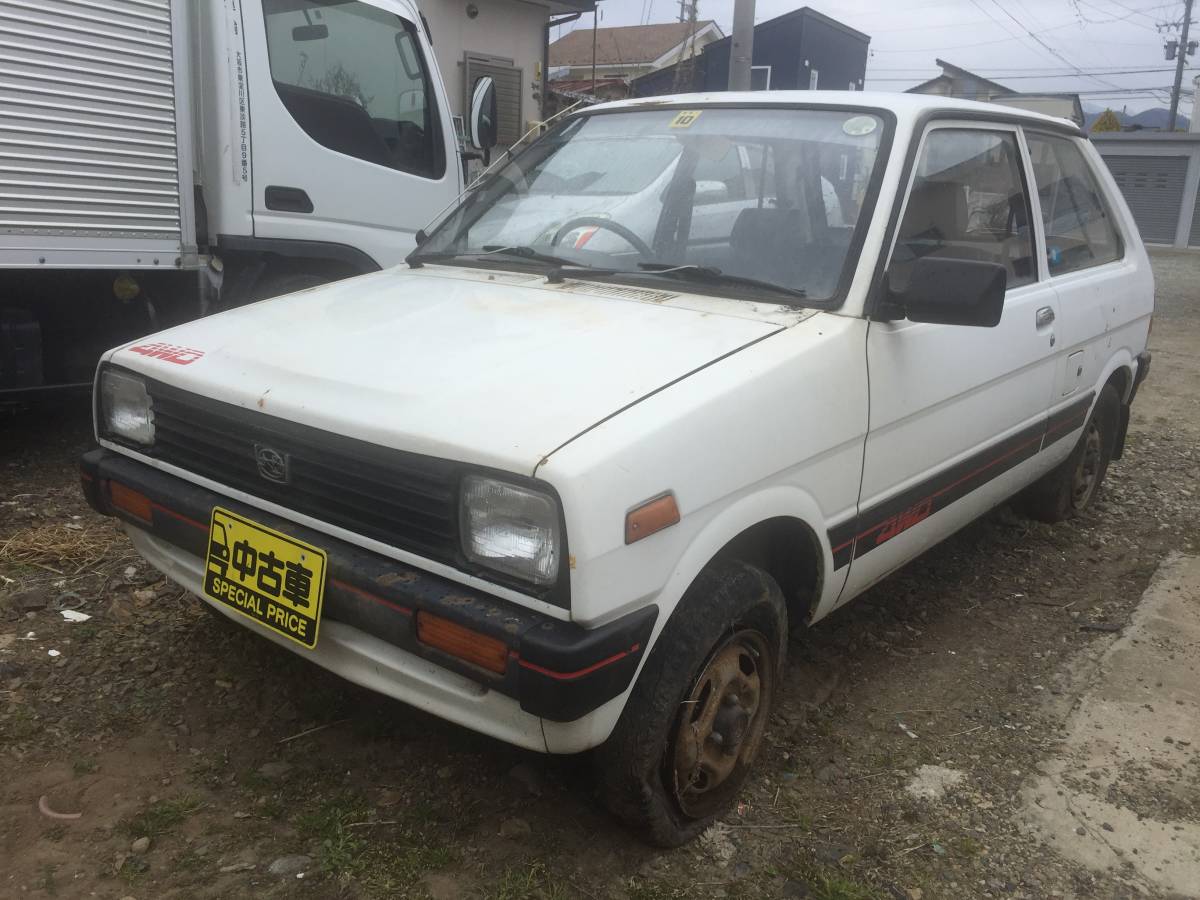 長野発 レトロ 旧車 84 スバル レックスコンビ 型式 M Km2 S60年式 5速マニュアル 4wd 格安 売切 レックス 売買されたオークション情報 Yahooの商品情報をアーカイブ公開 オークファン Aucfan Com