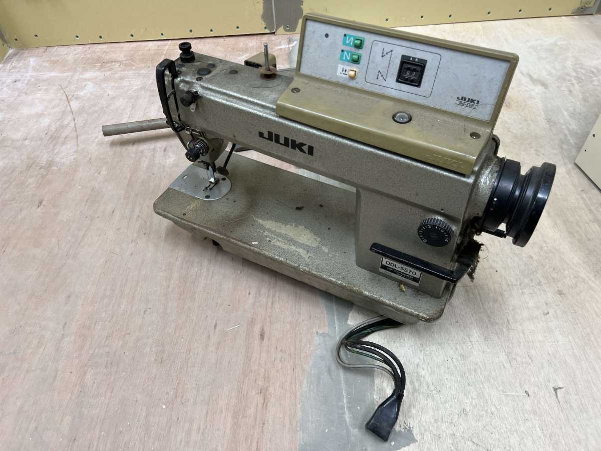 JUKI ジューキ 職業用 工業用ミシン SC-120 DDL-5570 動作未確認 現状 