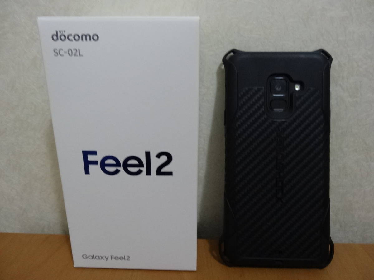 使用少美品】□□ docomo SC-02L SAMSUNG Galaxy Feel2 □□ブラック 