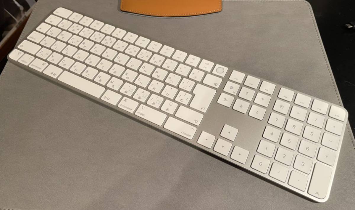 Appleシリコン搭載 Macモデル用Touch ID搭載 Magic Keyboard (テンキー 