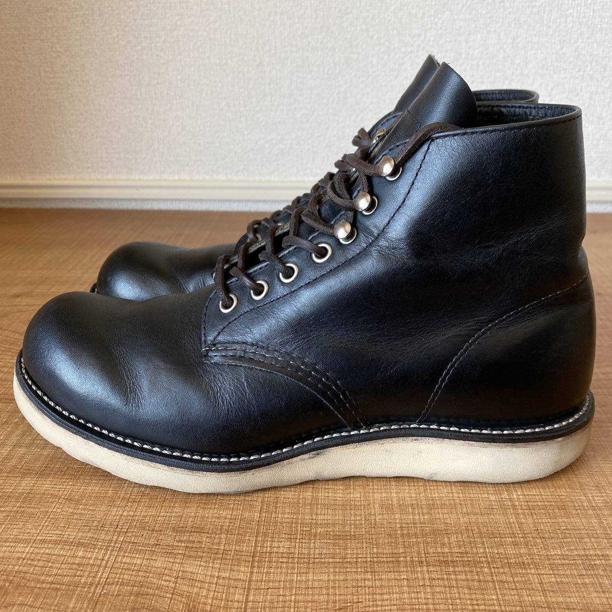 1円出品 MADE IN USA製 レッドウィング RED WING 9070 プレーントゥ 