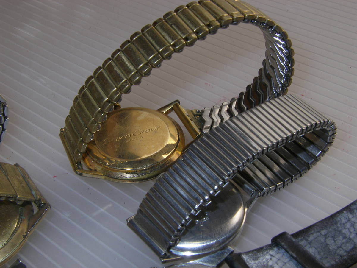 SEIKO 自動巻き時計 ks 動作未確認 ☆ SEIKO/セイコー 時計 メンズ 7個 動作未確認 ジャンク① ☆ SEIKO