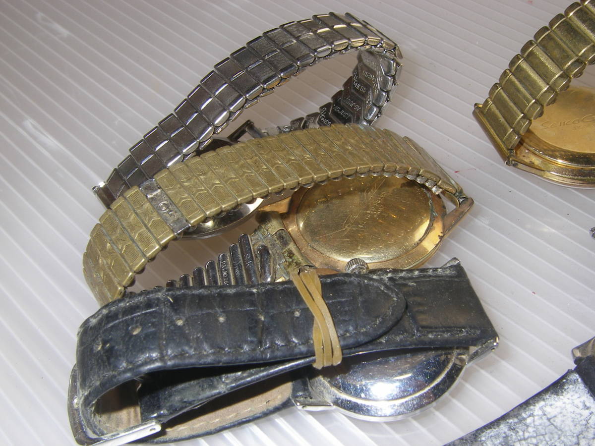 ☆ SEIKO/セイコー 時計 メンズ 7個 動作未確認 ジャンク① ☆ SEIKO