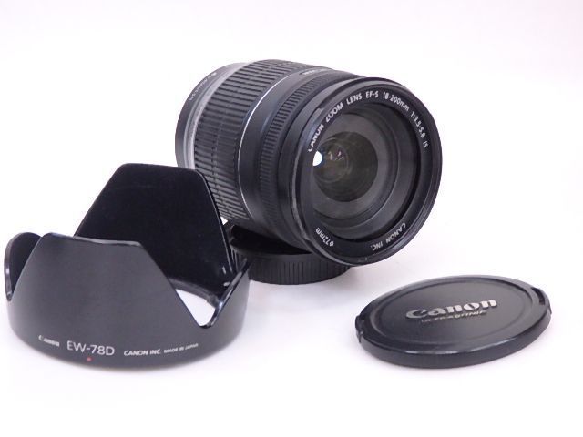IS EF-S 18-200mm F3.5-5.6 Canon - キヤノン EF-S18-200mm 美品 高