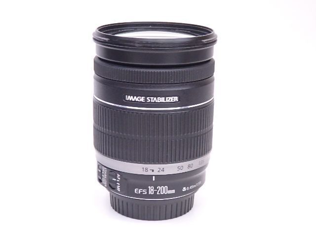 【純正フード付】Canon 18-200mm IS 高倍率便利ズームレンズ Canon EF-S 18-200mm F3.5-5.6 IS 高倍率ズーム キヤノン（Canon