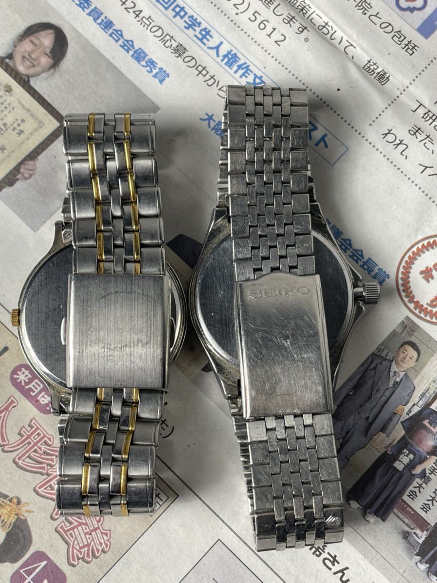 低価，人気SALE SEIKO SPIRIT QUARTZ QR CASIO など　6点セット　稼働品