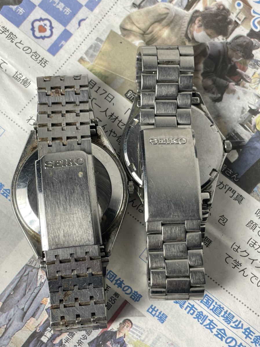 低価，人気SALE SEIKO SPIRIT QUARTZ QR CASIO など　6点セット　稼働品