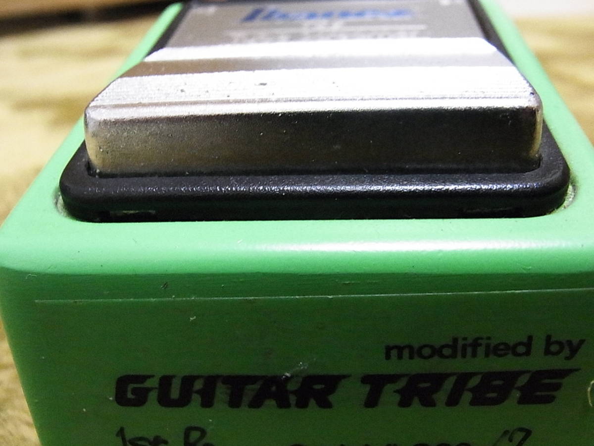 ギター Guiter Tribe mod ts-9 TL4558p Pilot Ibanez TS-9 Tube