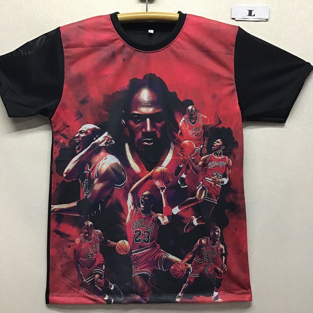 ブルズ マイケル ジョーダン イラスト メッシュ Tシャツ L 管mh5 バスケ バスケット イラスト キャラクター 売買されたオークション情報 Yahooの商品情報をアーカイブ公開 オークファン Aucfan Com