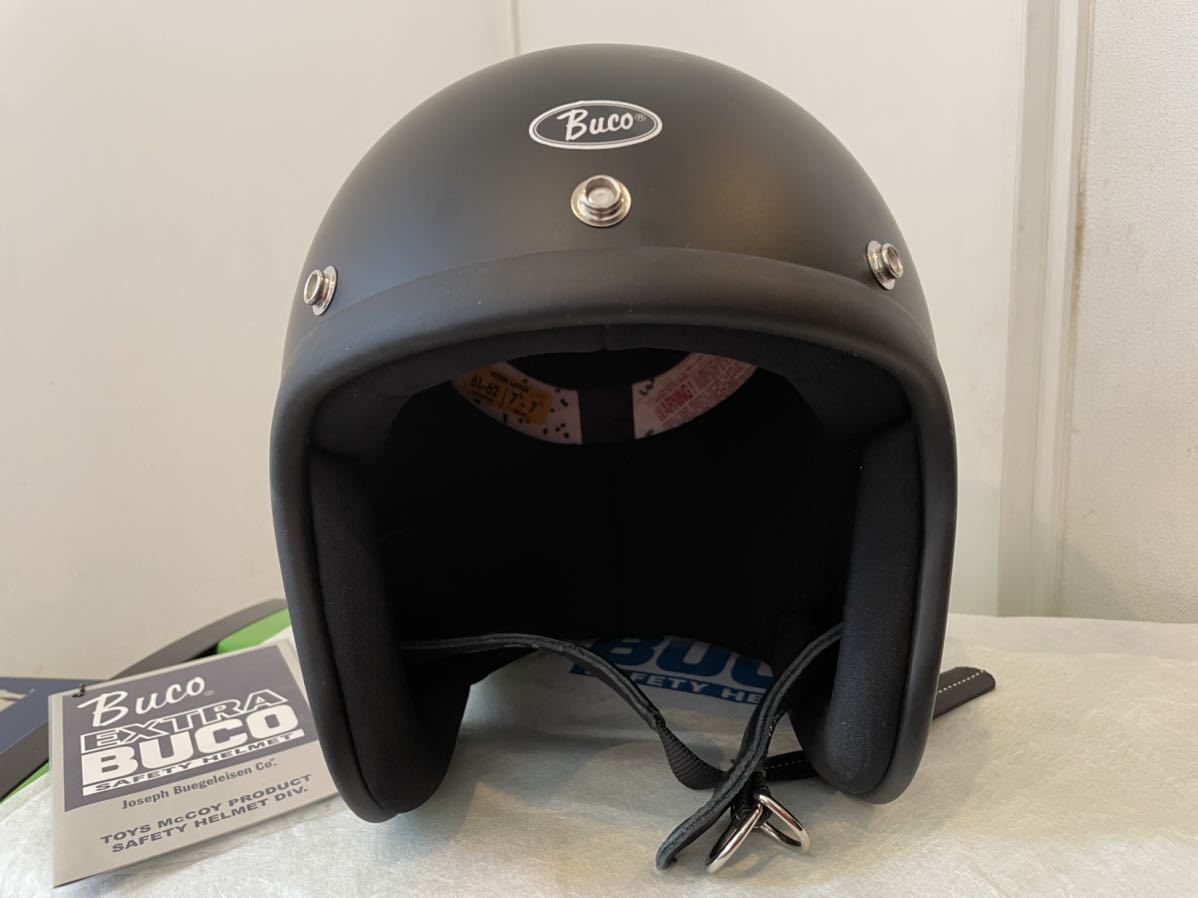 BUCO ジェットヘルメット XLサイズ ブラック エクストララージ ブコ