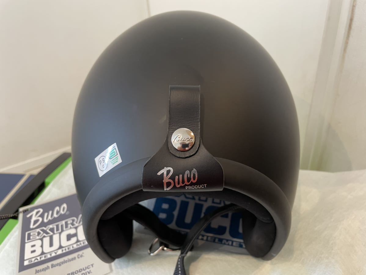 BUCO ジェットヘルメット XLサイズ ブラック エクストララージ ブコ