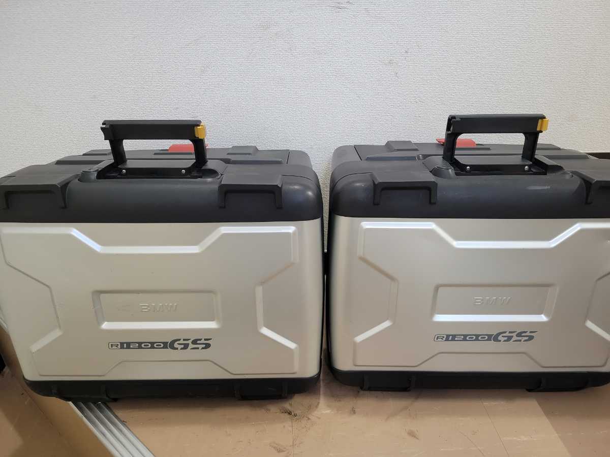 BMW R1200GS用 純正パニアケース左右セット BMW 黄*士様 R1200GS 純正 