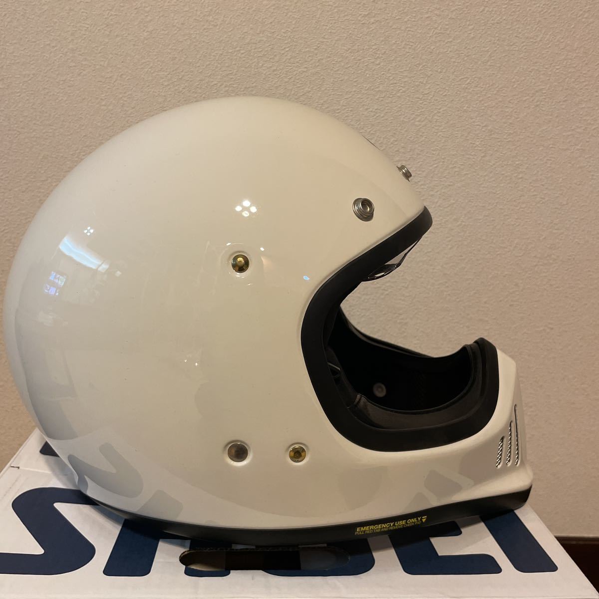SHOEI アライヘルメット EX-ZERO ジェットヘルメット オフホワイト