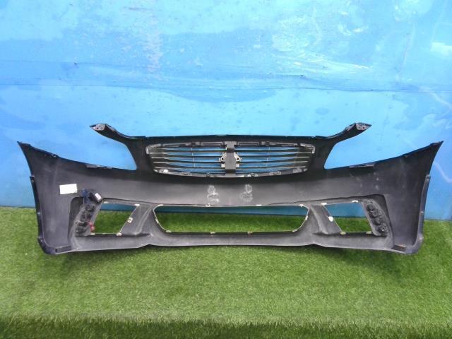 スカイライン V36 Fバンパー フロントバンパー WALD ブラックパイソン