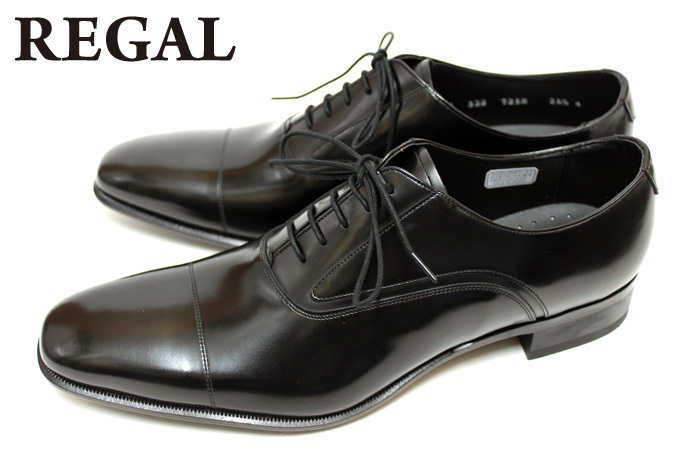新品】 REGAL リーガル 725R AL フォーマルもOK ストレートチップ 本革