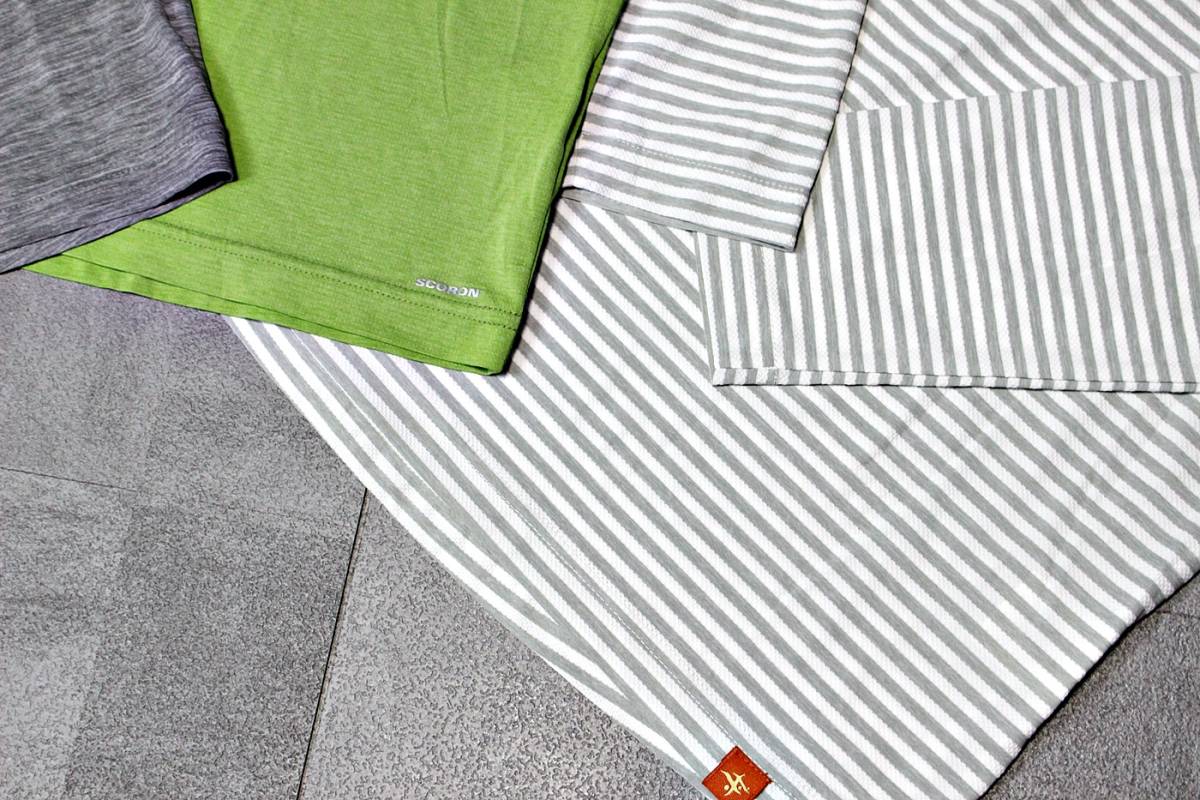 D67 お買い得 美品 FOXFIRE フォックスファイヤー SCORON 長袖Tシャツ 