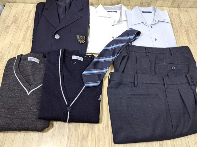 4og5 衣類 名古屋市立山田高等学校 男子学生服 ブレザー制服 Lサイズ ズボン ネクタイ 6 メンズファッション 売買されたオークション情報 Yahooの商品情報をアーカイブ公開 オークファン Aucfan Com