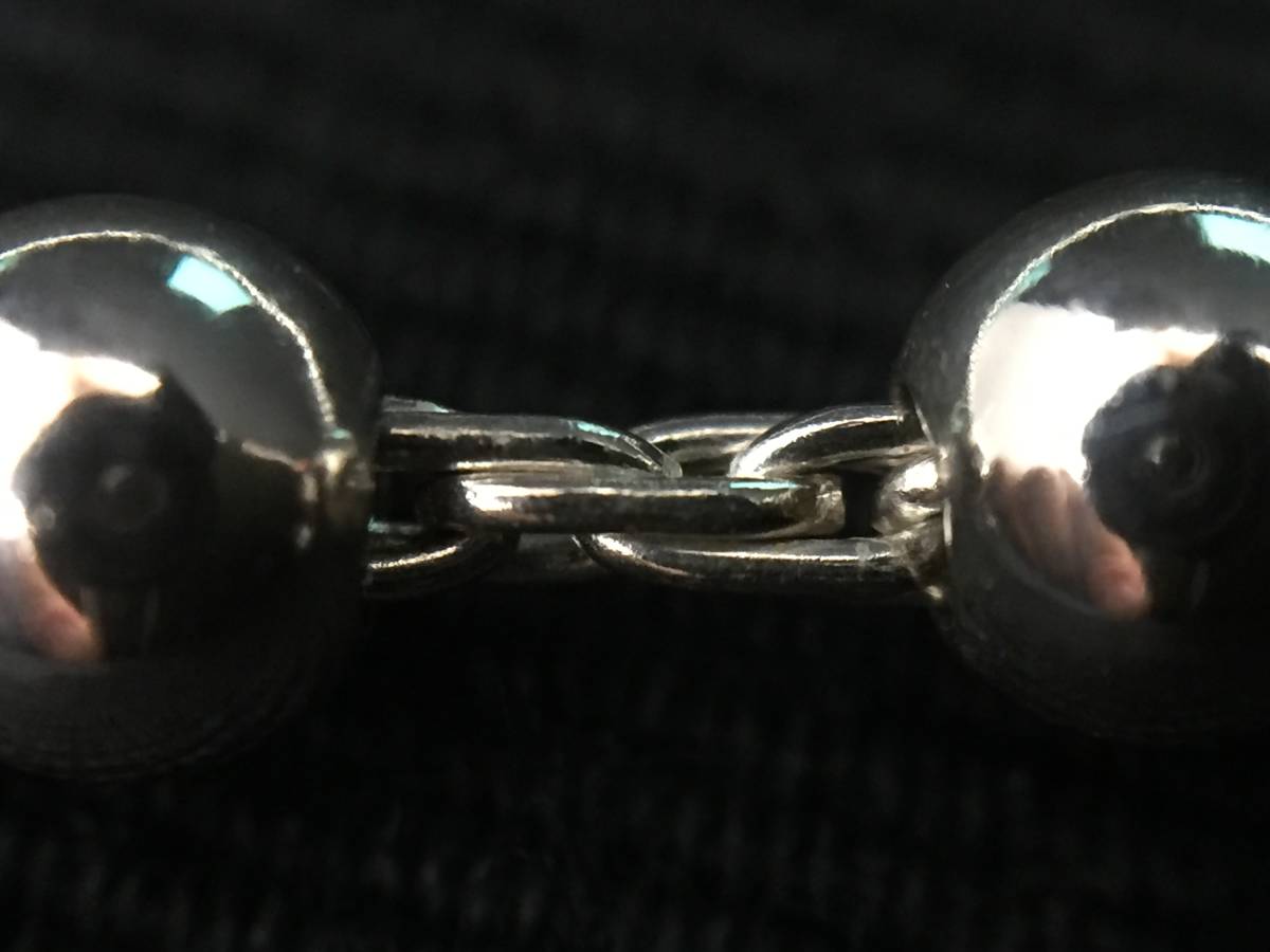 □美品 Tiffany&Co. リターン トゥ ミニハートタグ ビーズブレスレット
