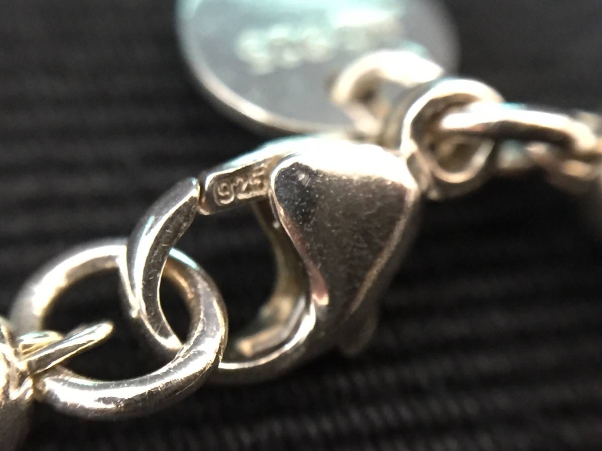 □美品 Tiffany&Co. リターン トゥ ミニハートタグ ビーズブレスレット