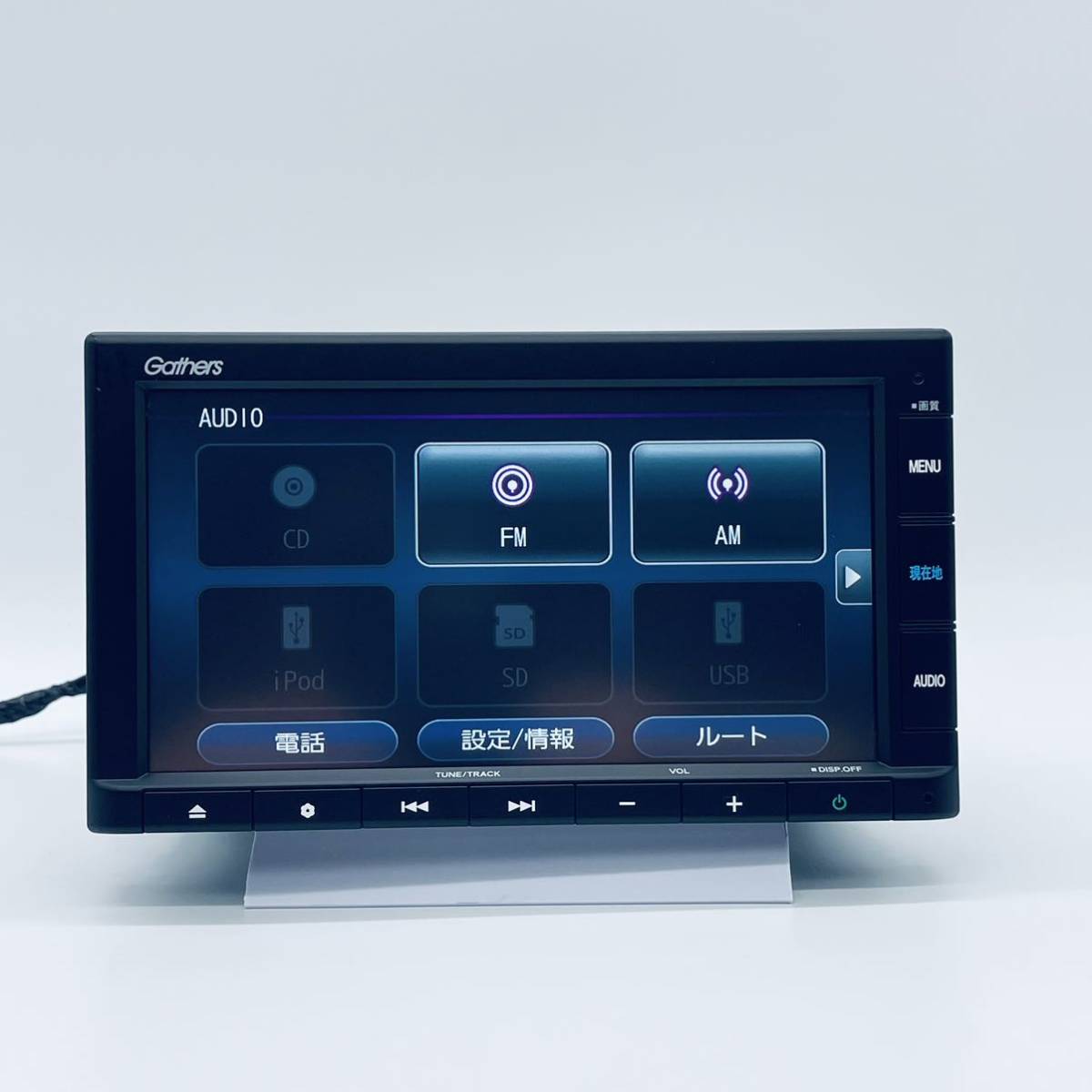 ホンダ ギャザーズ 純正 ナビ VXM-205CI 中古 ホンダ純正 CD USB iPod