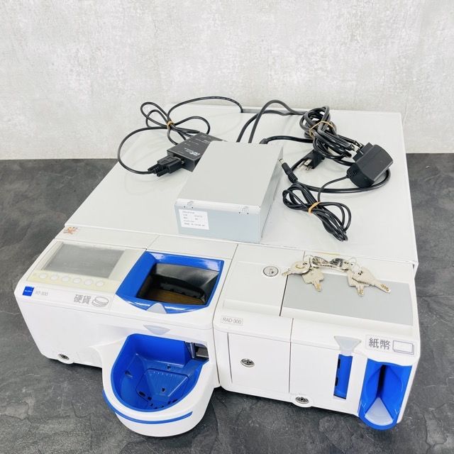 自動釣銭機　GLORY　RT-300-H RAD-300レジ 自動釣銭機 グローリー GLORY RAD-300 RT-300 0 ジャンク品 中古