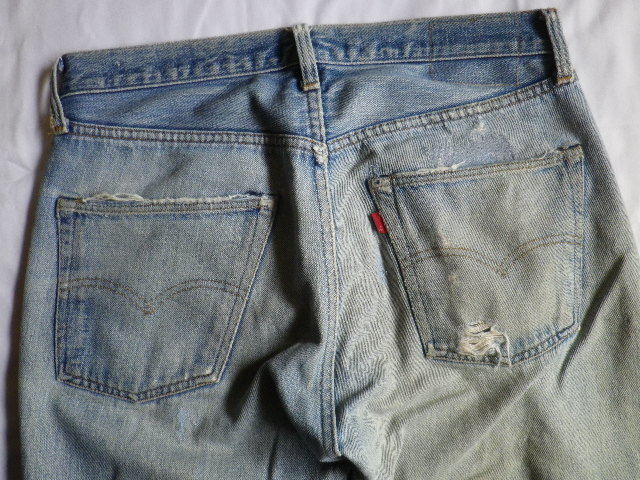 リーバイス★オリジナル ビンテージ 501 66前期 ジーンズ W33L33 ボタン裏6 70s 80s デニムパンツ シングル クラッシュ BORO 66前期 0 リーバイス | 旅する古着屋 □リーバイス□色落抜群！