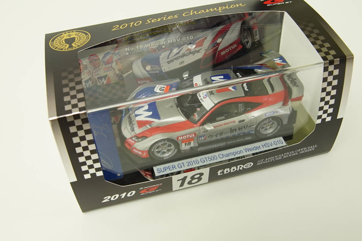 GT500 0 Super HSV-010 Weider GT-R Champion GT #24 EBBRO Nissan 1:43 1