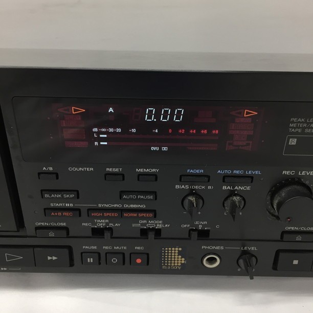 sony tc-wr870 ジャンク カセットデッキ Yahoo!オークション